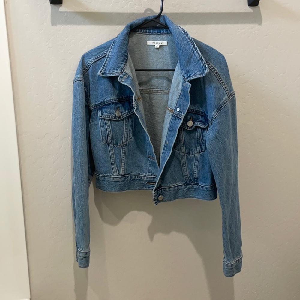 Pacsun Cropped Jean Jacket